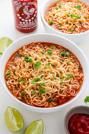 20-Minute Spicy Sriracha Ramen Noodle Soup (Video) - Baker by ...