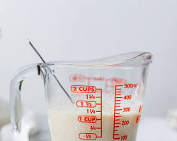 Gambar 1/2 cup milk