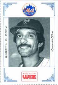 1991 Nobody Beats the Wiz New York Mets #114 Sergio Ferrer Front - 62139-114Fr