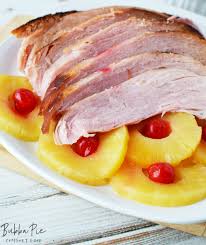 Slow Cooker Ham With Pineapple - BubbaPie