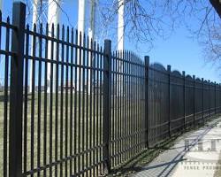 Aluminum fence industrial