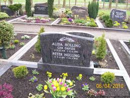 Grab von Peter Holling (08.12.1915-29.03.1997), Friedhof Großheide - go019