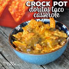 Crock Pot Doritos Taco Casserole - Recipes That Crock!