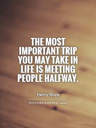The most important trip you may take in life is meeting people... via Relatably.com