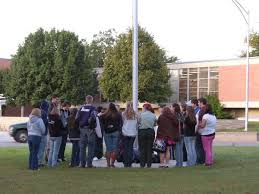 Image result for prayer around the flagpole