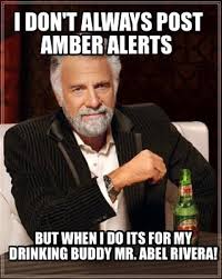 Meme Maker - I don&#39;t always post amber alerts But when I do its ... via Relatably.com