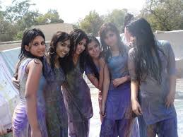 Image result for holi girls photo india