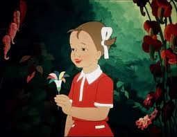 Девочка Женя из мультфильма "Цветик-семицветик"