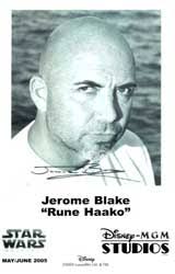 2005 Unsigned photo and Preprint of Jerome Blake - 2005JeromeBlakePP