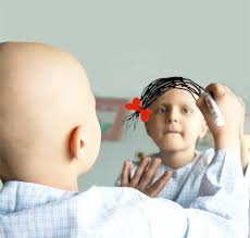 Image result for bald cancer patients get donated hair india\
