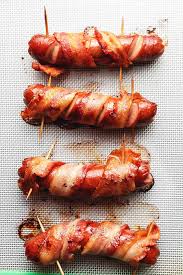 Bacon Wrapped Hot Dogs aka Danger Dogs • Low Carb with Jennifer
