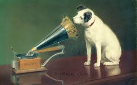 Image result for cats listening to a victrola