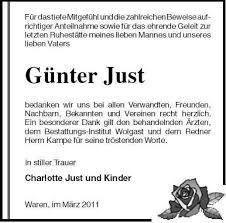 Günter Just | Nordkurier Anzeigen - 006102895501