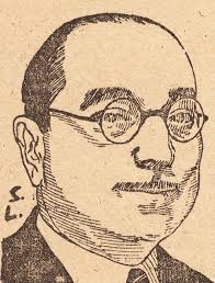 Oli d&#39;Antoni Vidal Rolland (1889-1970). [Col·legi Oficial de Metges de Barcelona]. El doctor Garcia-Tornel dibuixat per S.L. per al Diari de Barcelona amb ... - 1241