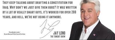 Jay Leno on the Constitution! | Conservative and Cute ;) | Pinterest via Relatably.com