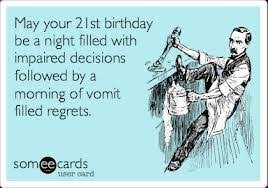21st Birthday Quotes, Sayings and Expressions... saving this for ... via Relatably.com
