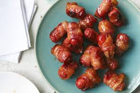 Bacon-Wrapped Hot Dog Bites - My Food and Family