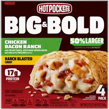 Big & Bold Chicken Bacon Ranch Sandwich | Official HOT POCKETS®