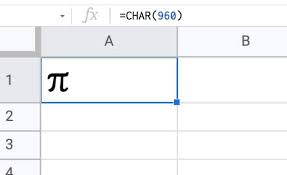 PI Function in Google Sheets And Other Fun π Facts