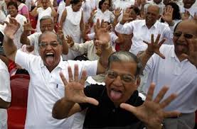 Image result for laughter yoga for the elderly