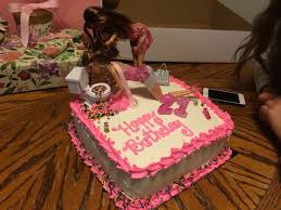 Drunk Barbie 21st Birthday Cake