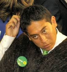 Carlos Amaya, representante por el partido Verde. // - 24amaya