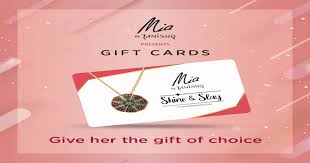Mia Gift Card Product | Mia