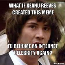 keanu reeves meme what if god was one of us via Relatably.com